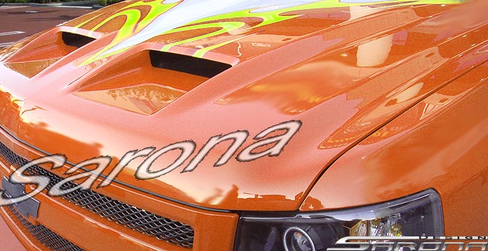 Custom Chevy Silverado  Truck Hood (2007 - 2013) - $1190.00 (Part #CH-025-HD)